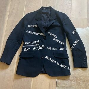 Yohji Yamamoto Pour Homme 2021 Printed Blaze